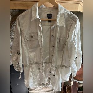 Chico’s (Additions by Chico’s) size 3 utility jacket